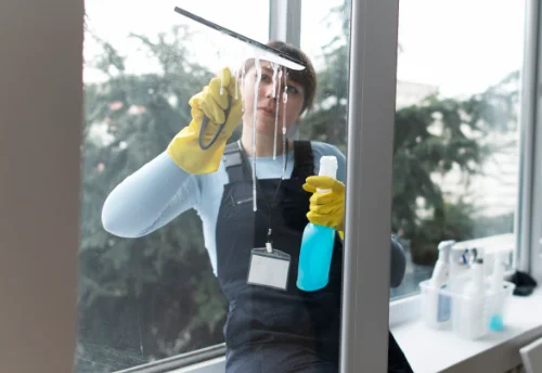 Nettoyage de vitres intérieures et extérieures à Pomarède